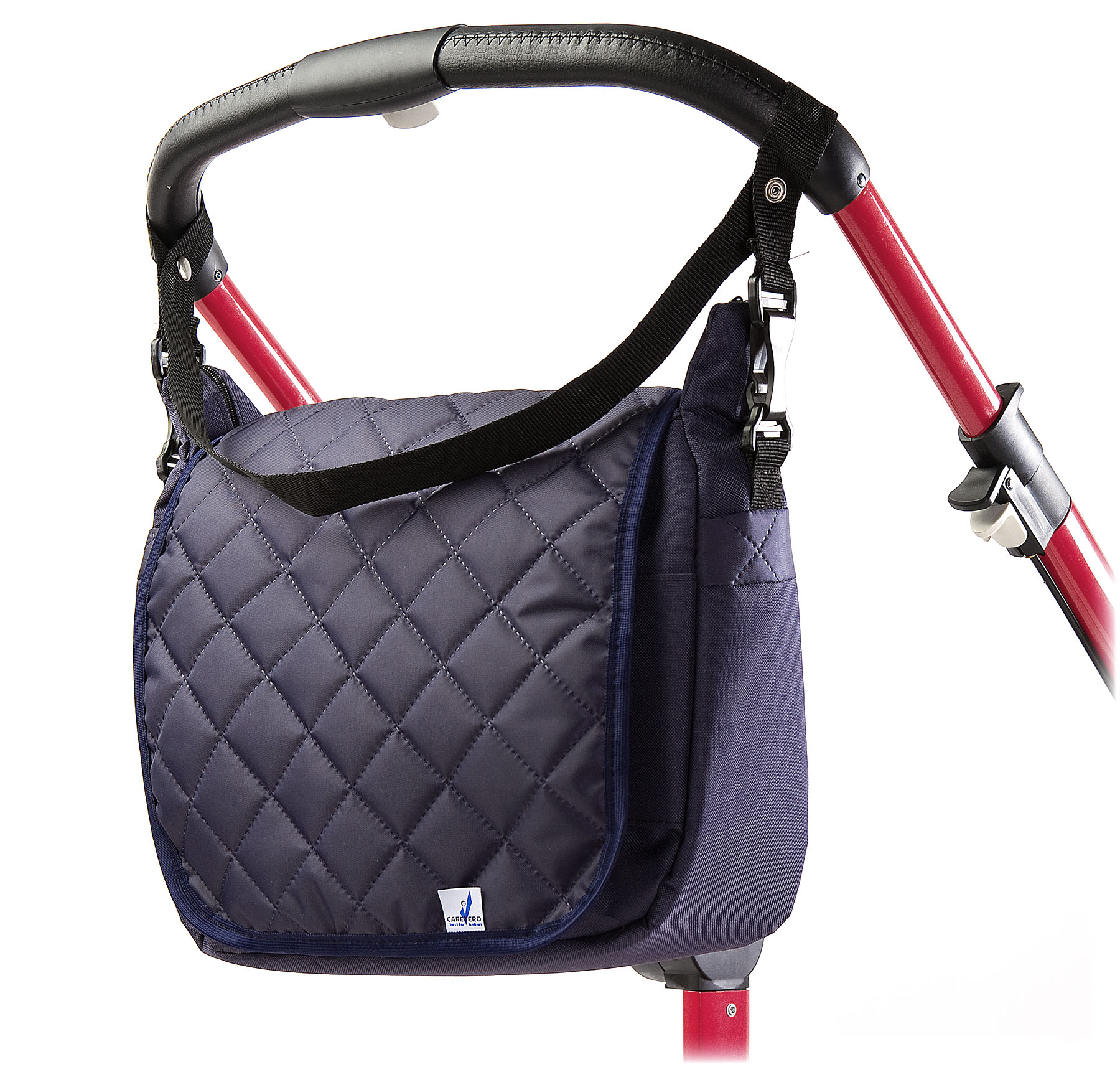 Quilted mama bag for strollers